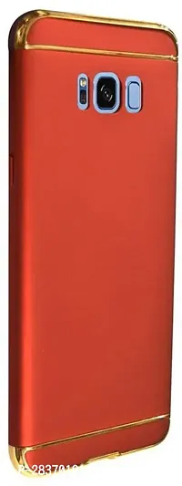 Stylish Red Plastic Back Cover for Samsung Galaxy S8-thumb0