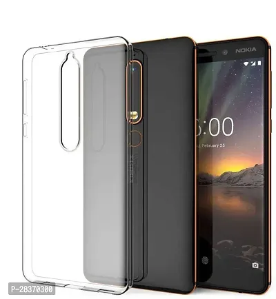 Stylish Nude Rubber Back Cover for Nokia 6.1 (2018) 5.5 inches-thumb0