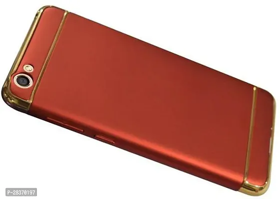 Stylish Red Plastic Back Cover for VIVO Y55S / Y1610 / VIVO Y55L-thumb0