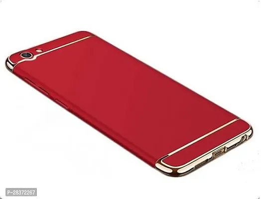 Stylish Red Plastic Back Cover for Vivo V5s (Y1713)-thumb0