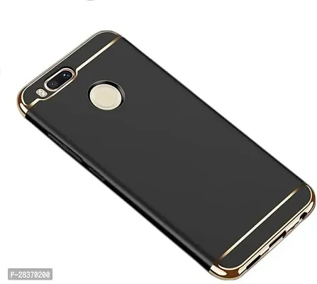 Stylish Black Plastic Back Cover for Mi A1 (old 2017)