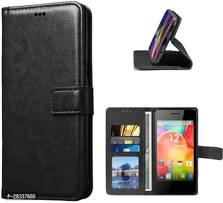 Stylish Artificial Leather Flip Cover For Smartphone-thumb0