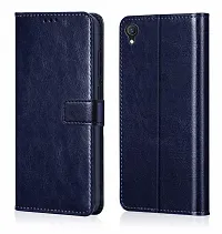 Stylish Artificial Leather Flip Cover For Smartphone-thumb1