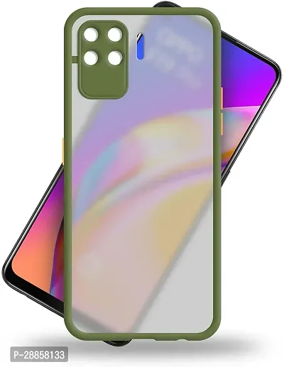 Classy Polycarbonate Back Cover For Oppo F19 Pro - Parrot Green-thumb0