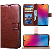 Stylish Artificial Leather SAMSUNG Galaxy M14 5G Flip Cover-thumb1