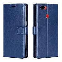 Stylish Artificial Leather Flip Cover For Smartphone-thumb1