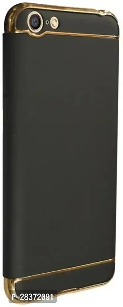 Stylish Black Plastic Back Cover for OPPO A71 New Edi - CPH1801 -