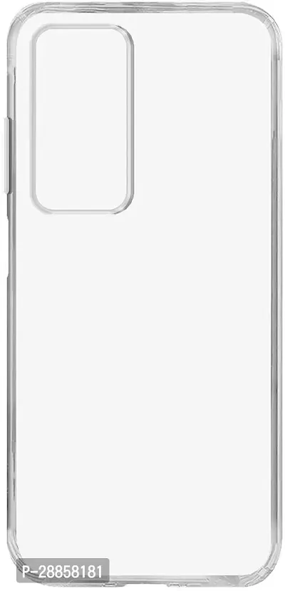 COVERBLACK Camera Bump Protector Rubber Back Cover for REDMI 10 Prime - Transparent-thumb0