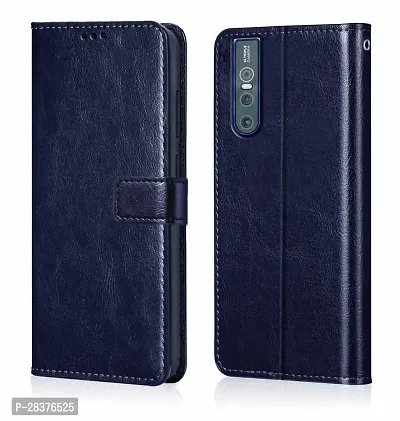 Stylish Artificial Leather Flip Cover Vivo 1818 / vivo V15Pro-thumb0