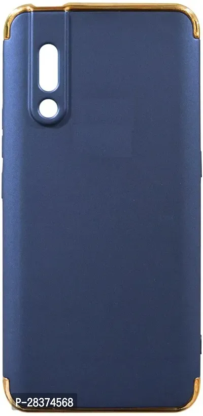 Stylish Blue Plastic Back Cover for Vivo V15 Pro-thumb0