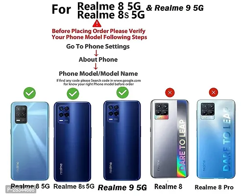 Stylish Rubber Realme 9 5G Back Cover-thumb4