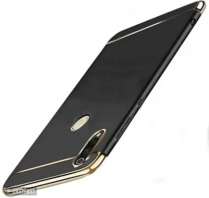 Stylish Black Plastic Back Cover for Samsung Galaxy A60 /Galaxy M40-thumb0