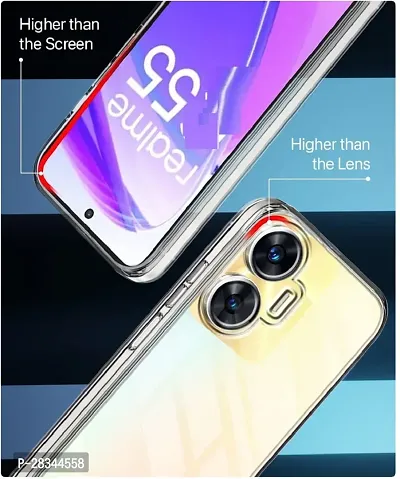 Stylish Silicon Realme RMX3710and Narzo N55 Back Cover-thumb5