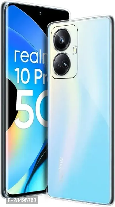 Stylish Rubber Back Cover Realme RMX3686 / 10Pro PLUS 5G-thumb0