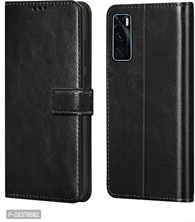 Stylish Artificial Leather Flip Cover Vivo V20 Pro