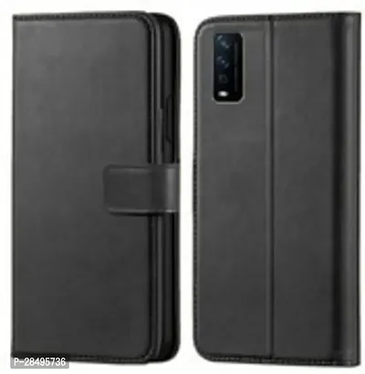 Stylish Artificial Leather Flip Cover VIVO Y12S 2021-thumb0