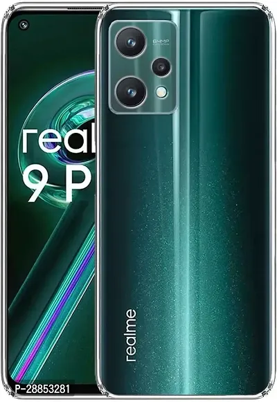 Classy Flexible Rubber Back Cover For Realme 9 Pro+ 5G - Transparent-thumb0