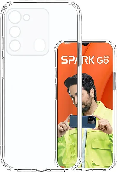 OO LALA JI - Transparent Back Cover for Tecno Spark Go 2022