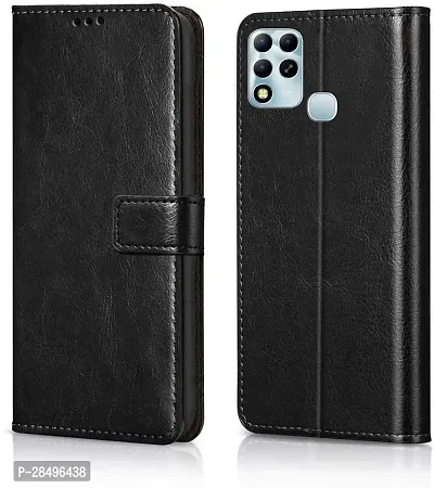 Stylish Artificial Leather Flip Cover Infinix X689F / Hot 12-thumb0