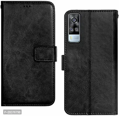 Stylish Artificial Leather Flip Cover Vivo Y51 / Y51A / Y53S / Y31 /Y51s