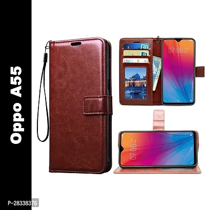 Stylish Artificial Leather Flip Cover For Smartphone