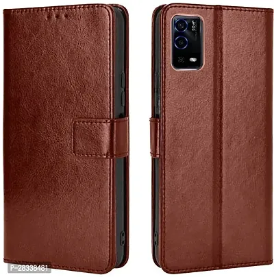 Stylish Artificial Leather Flip Cover For Smartphone