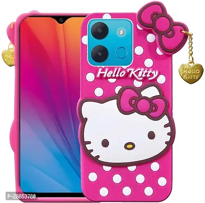 Classy Cases With Holder Rubber Back Cover For Infinix X6516 / Smart 7Hd - Dark Pink-thumb0