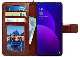 Stylish Artificial Leather Flip Cover For Smartphone-thumb1