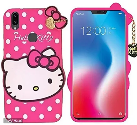 Stylish Pink Rubber Back Cover for Mi Redmi Note 7 / 7 Pro / 7S