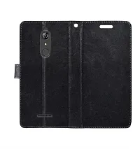 Stylish Artificial Leather Flip Cover For Smartphone-thumb1