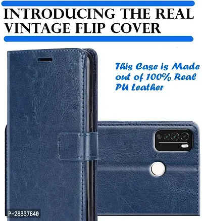 Stylish Artificial Leather Flip Cover For Smartphone-thumb3