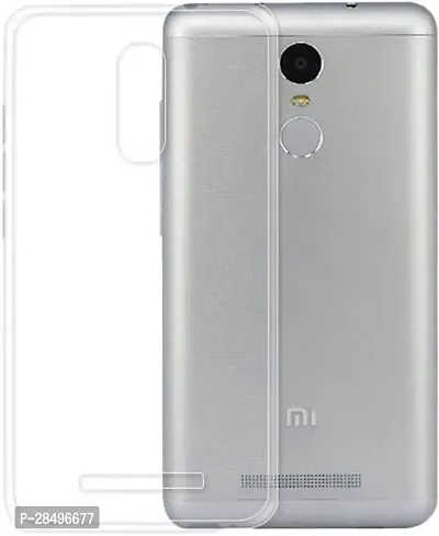 Stylish Rubber Back Cover Mi Redmi Note 3-thumb0