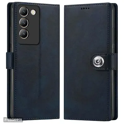 Stylish Artificial Leather Flip Cover Vivo T3 5G