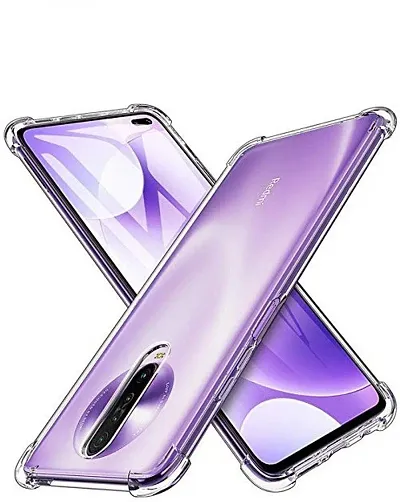 CELZO 4 Side Full Protection Back Cover Case for Xiamoi Poco X2 {2020} - (Transparent)
