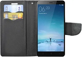 Stylish Artificial Leather Flip Cover For Smartphone-thumb1