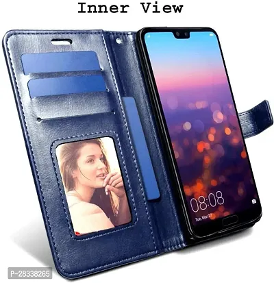 Stylish Artificial Leather Flip Cover For Smartphone-thumb3