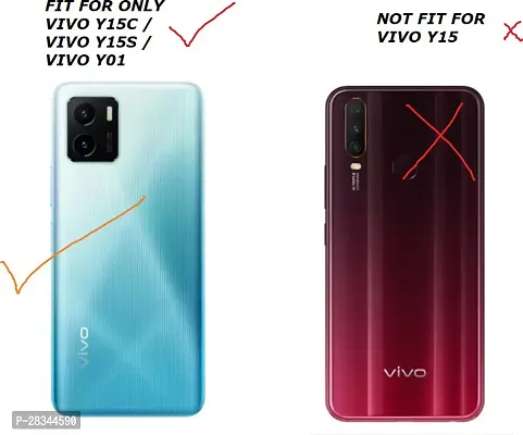 Stylish Silicon vivo V2120and vivo- Y15s Back Cover-thumb4