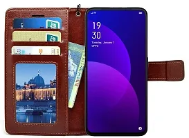 Stylish Artificial Leather Flip Cover For Smartphone-thumb2