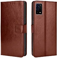 Stylish Artificial Leather Flip Cover For Smartphone-thumb1