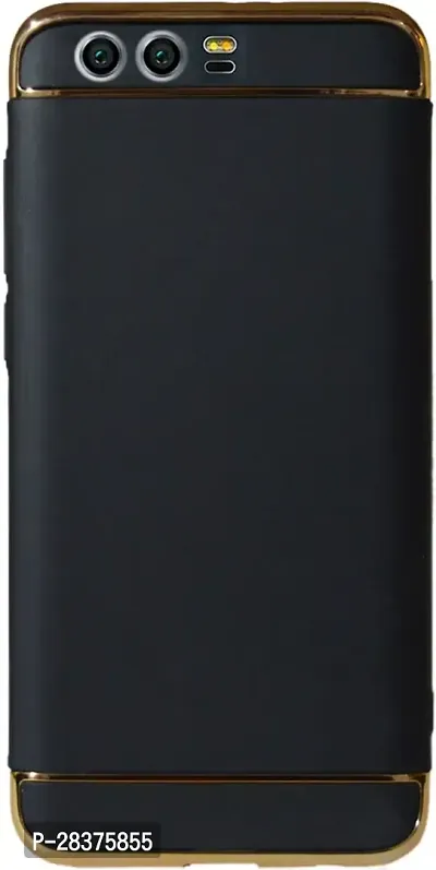 Stylish Black Plastic Back Cover for Honor 9 ( 5.17 Inch) 2017 model