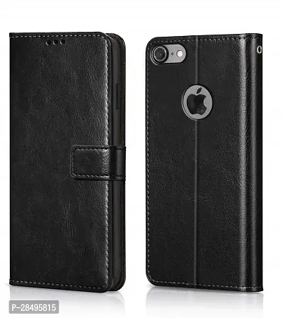 Stylish Artificial Leather Flip Cover Apple iPhone 7-thumb0