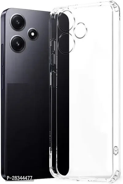 Stylish Rubber POCO M6 Pro 5G Back Cover-thumb0