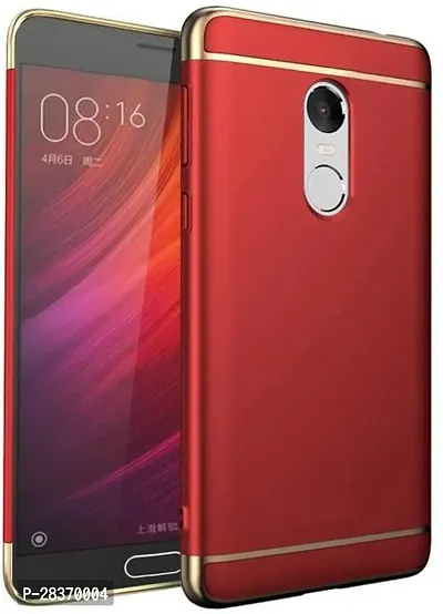 Stylish Plastic Mi Redmi Note 4 Back Cover-thumb0