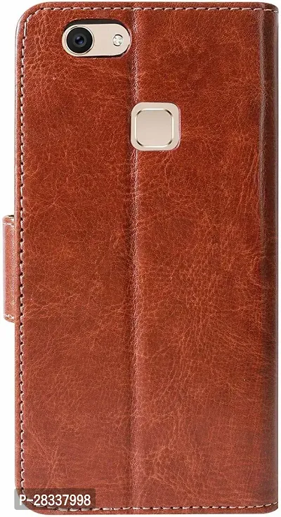 Stylish Artificial Leather Flip Cover For Smartphone-thumb3