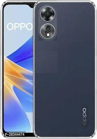 Stylish Rubber OPPO A78 4G Back Cover-thumb0