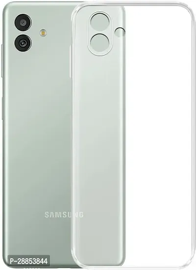 Classy Dual Protection Rubber Back Cover For Samsung Sm-A042F / Galaxy A04E - Transparent Totu-thumb0