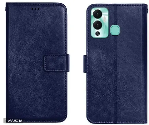 Stylish Artificial Leather Flip Cover For Smartphone-thumb2