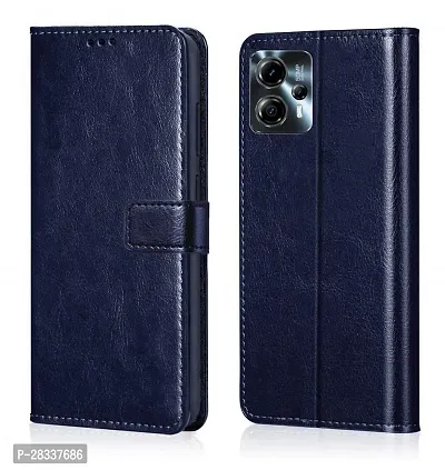 Stylish Artificial Leather Flip Cover For Smartphone-thumb0