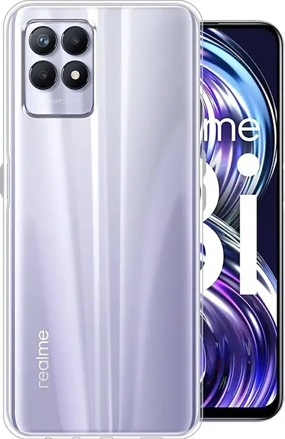 OO LALA JI Crystal Clear for Realme 8i Back Cover Transparent