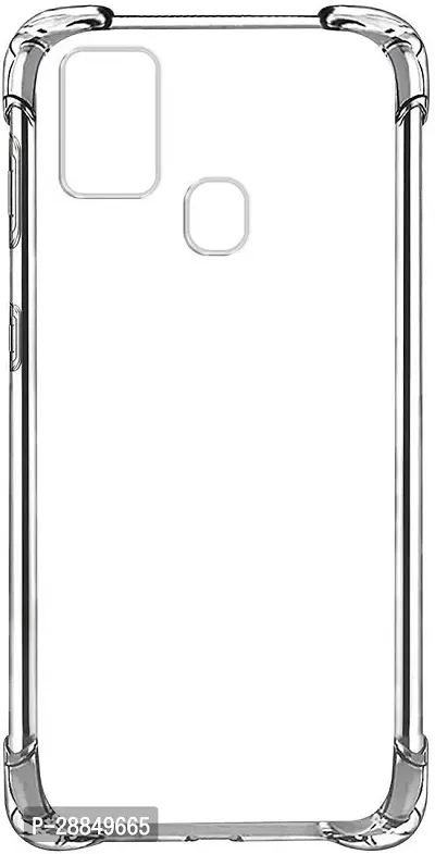 COVERBLACK Dual Protection Rubber Back Cover for OPPO CPH2127 / Oppo A53 - Transparent Totu-thumb0